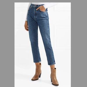 AGOLDE Riley high-rise straight leg jeans